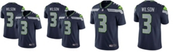 Nike Men's Russell Wilson College Navy Seattle Seahawks Vapor Untouchable Limited Player Jersey